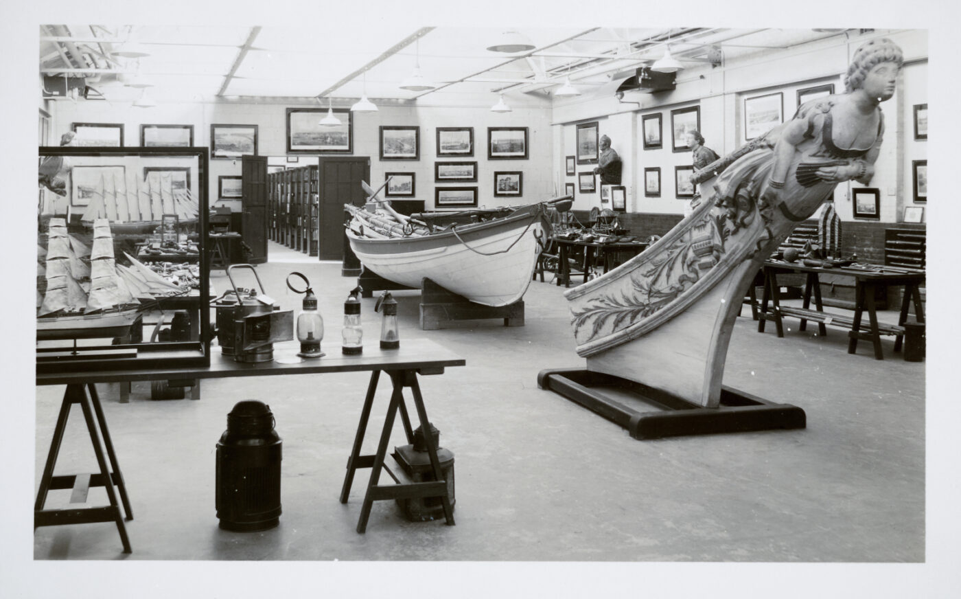 Opening Day What The Mariners' Museum looked like in the 1930s The