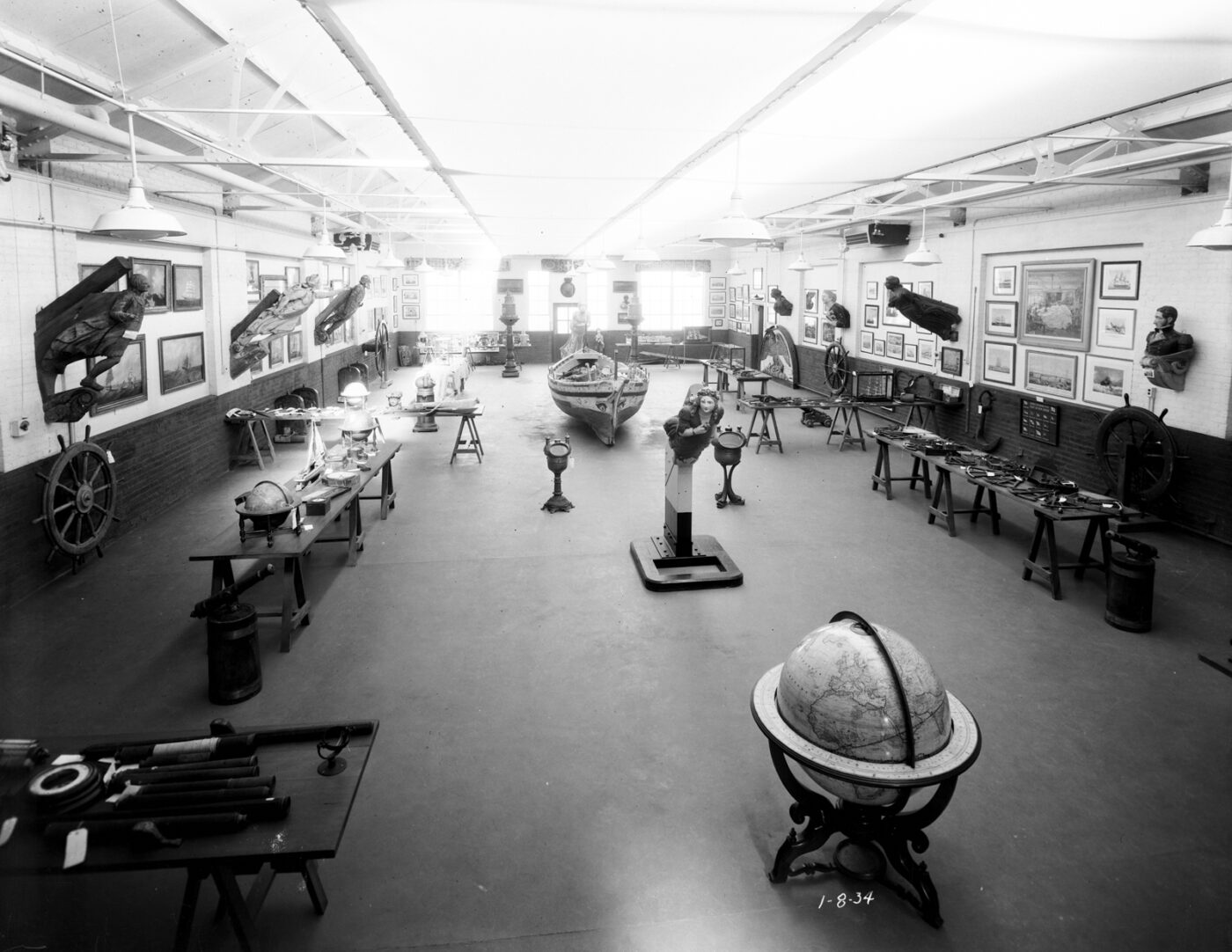 Opening Day What The Mariners' Museum looked like in the 1930s The