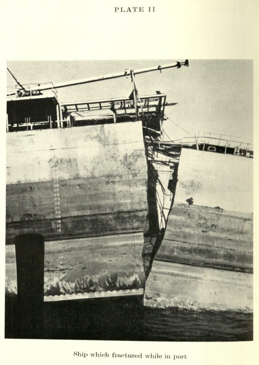 Brittle Fracture When Ships Split in Two The Mariners' Museum and Park