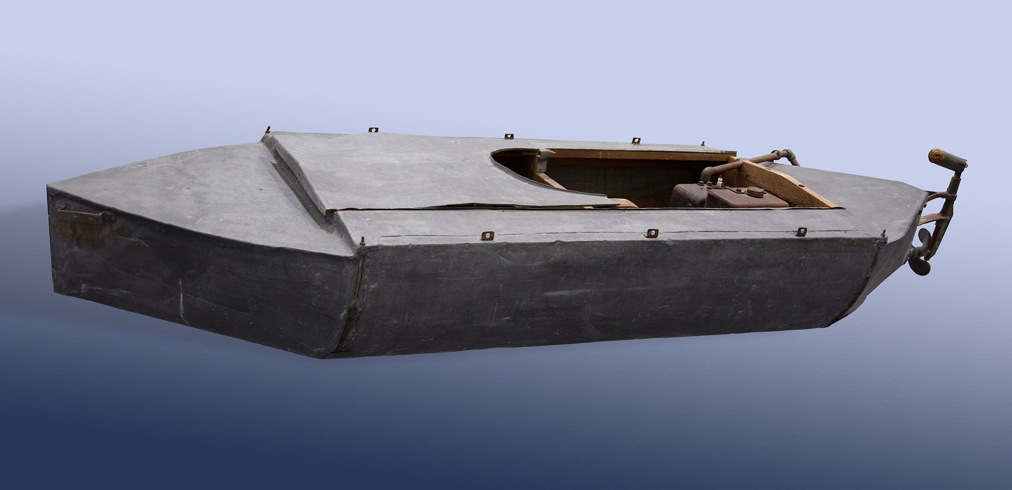 Aluminum Kayak built to escape Cuba The Mariners' Museum and Park