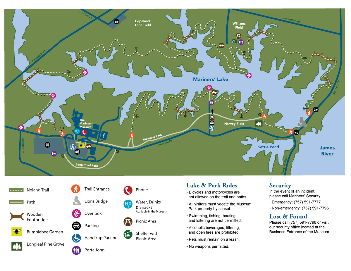 Map of Mariners' Park