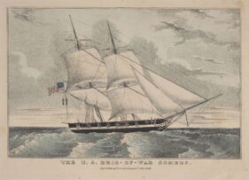 “US Brig of War Somers," ca. 1842-1850.