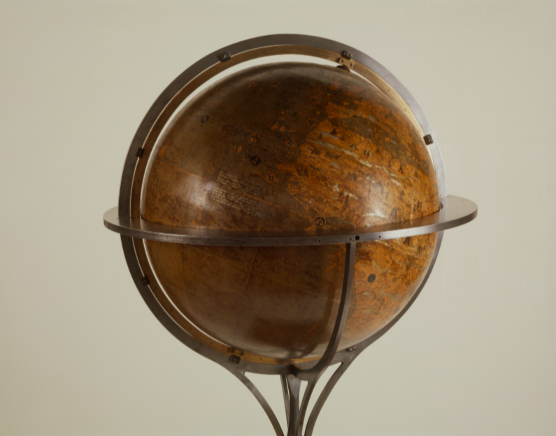 Behaim’s globe replica.