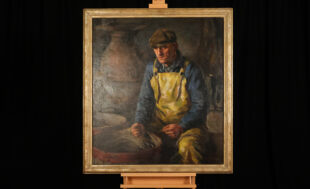 Oil painting of Manuel Gaspar
