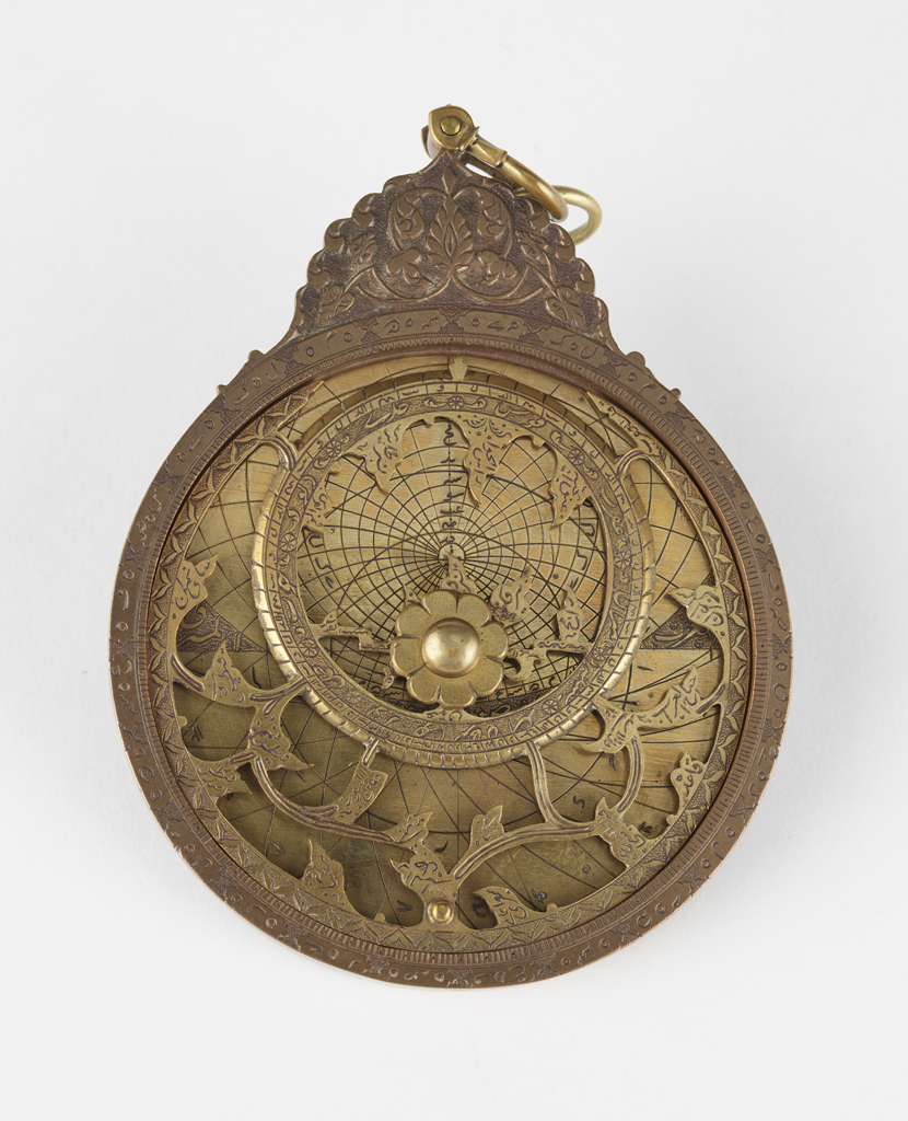 One of the most iconic and beautiful pieces in the Ifland Collection: a planispheric astrolabe made by Hâjjî 'Alî, Iran, 1790-1791.