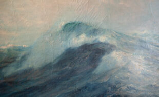 The Wild Gulf Stream by Frank Vining Smith. Oil on Canvas