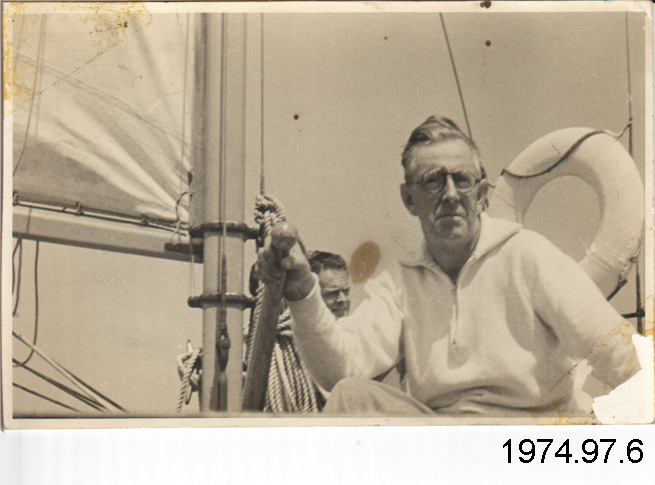 Frank Vining Smith on Board the Quissett