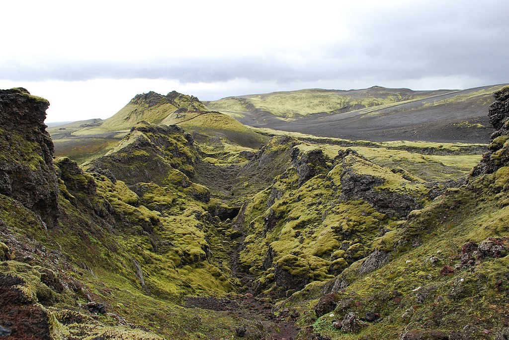 Laki fissure in 2009.