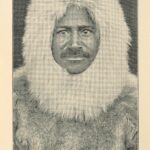 Henson wearing his Arctic furs.