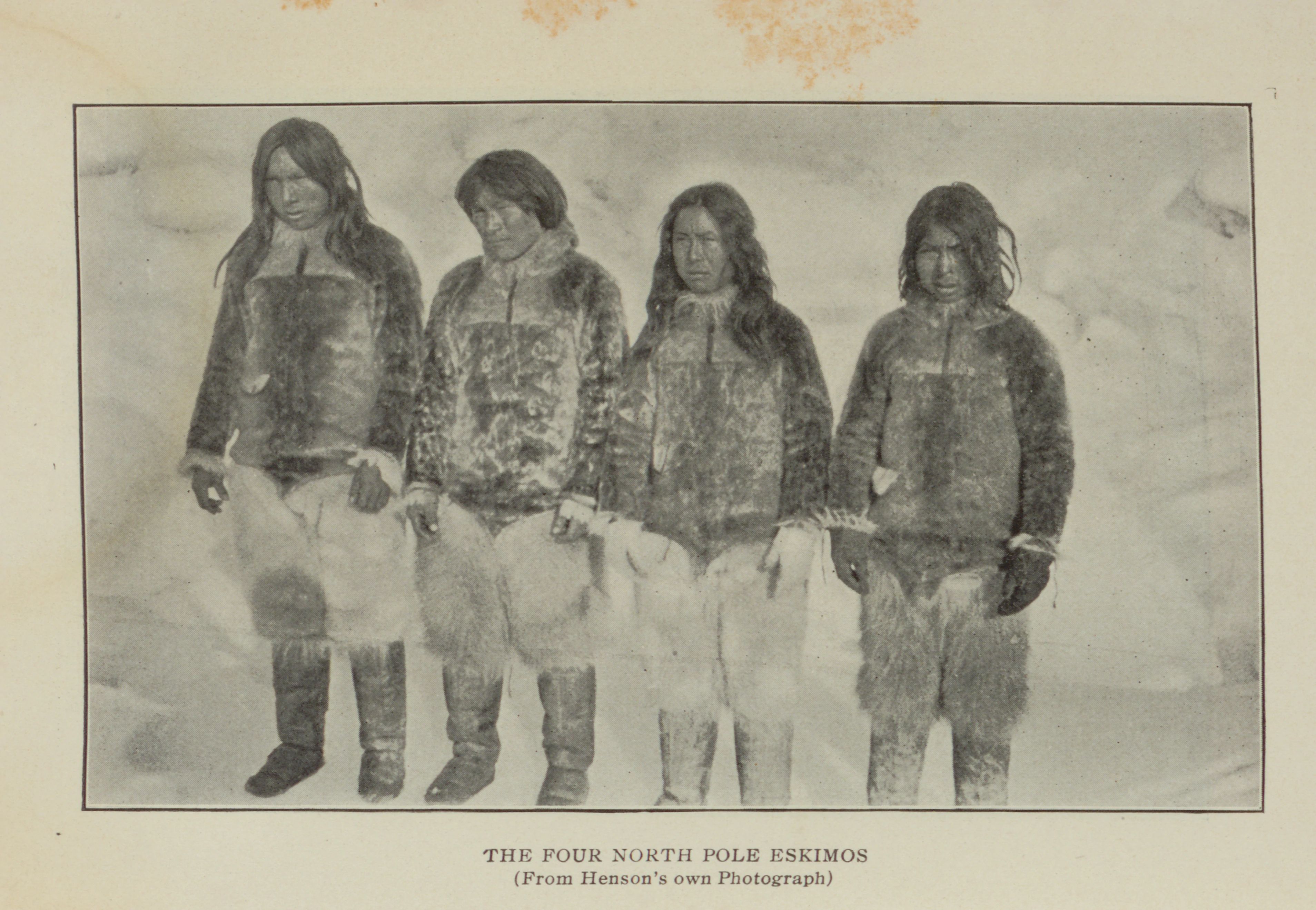 The four North Pole Esquimos.