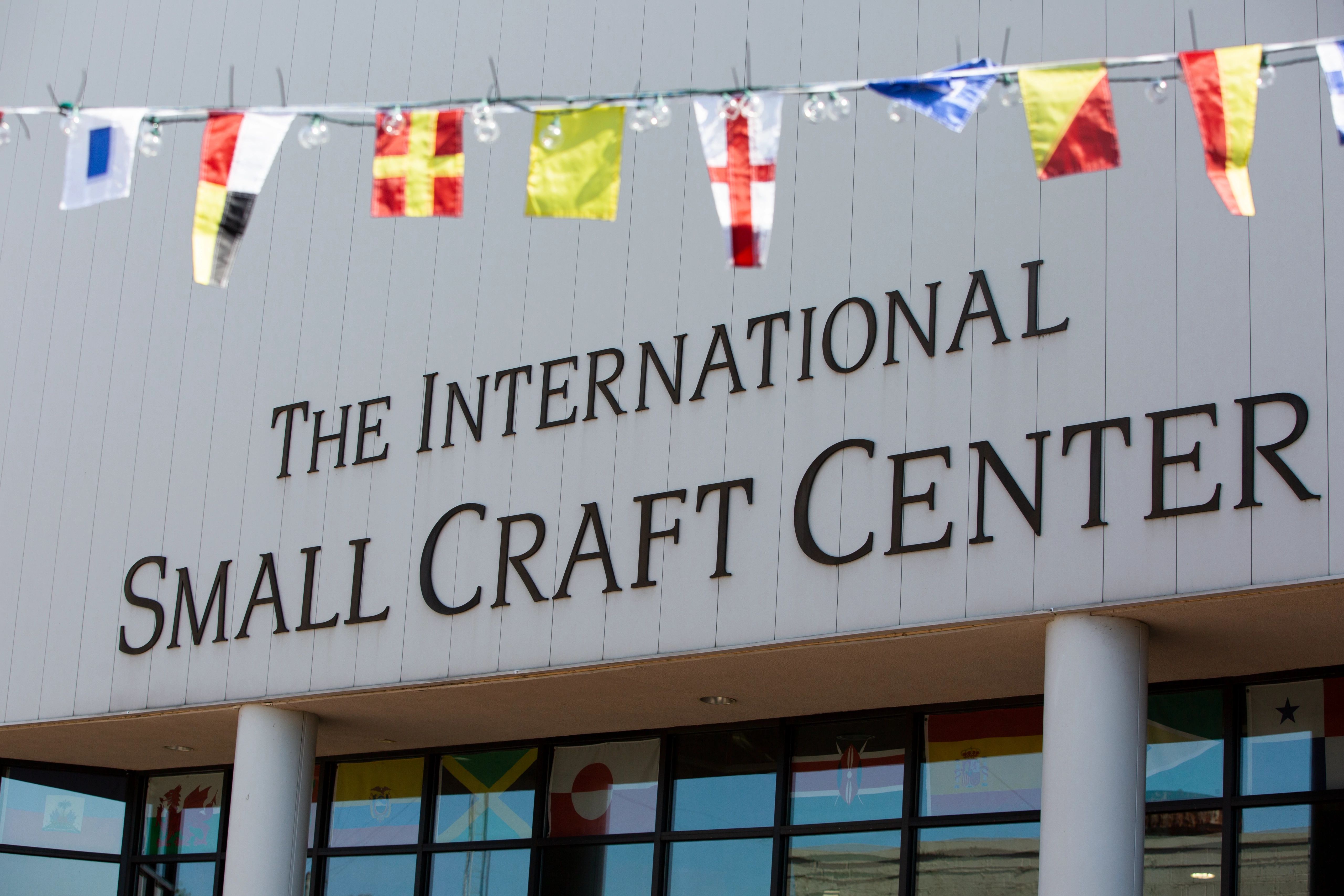Entrance to the International Small Craft Center.