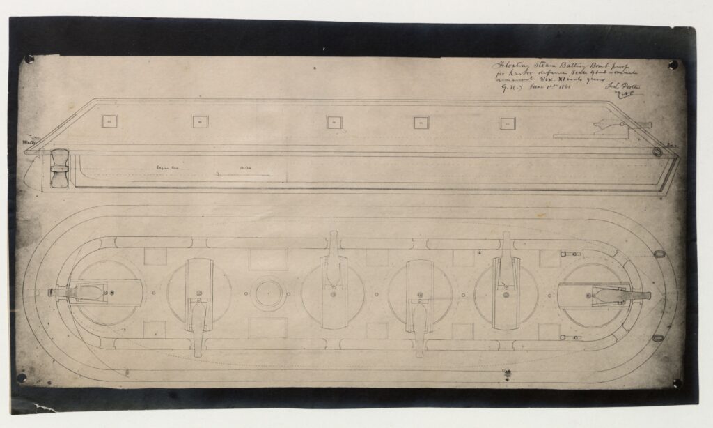 Naval architectural plan