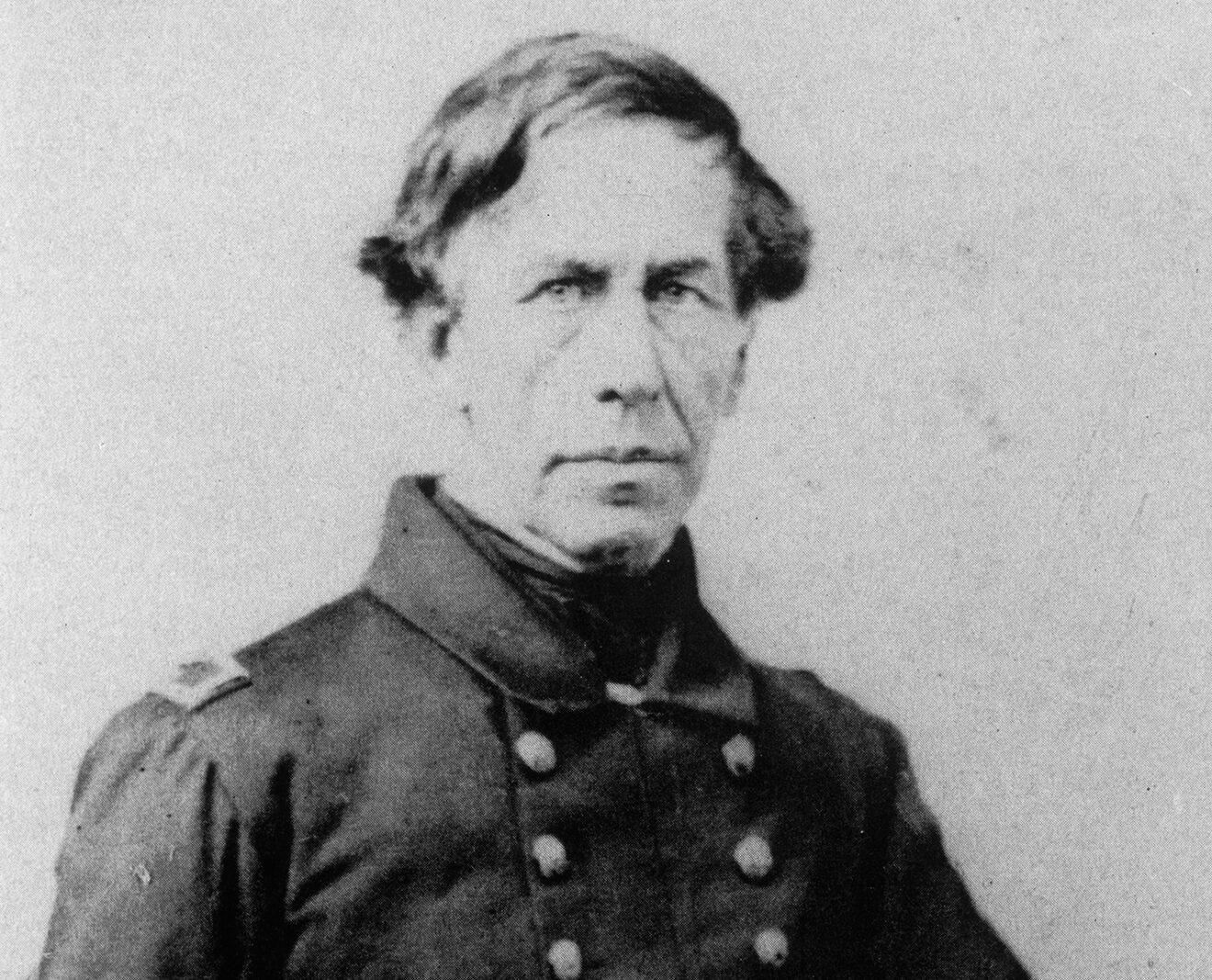 Black-and-white photograph of Captain Charles Wilkes.