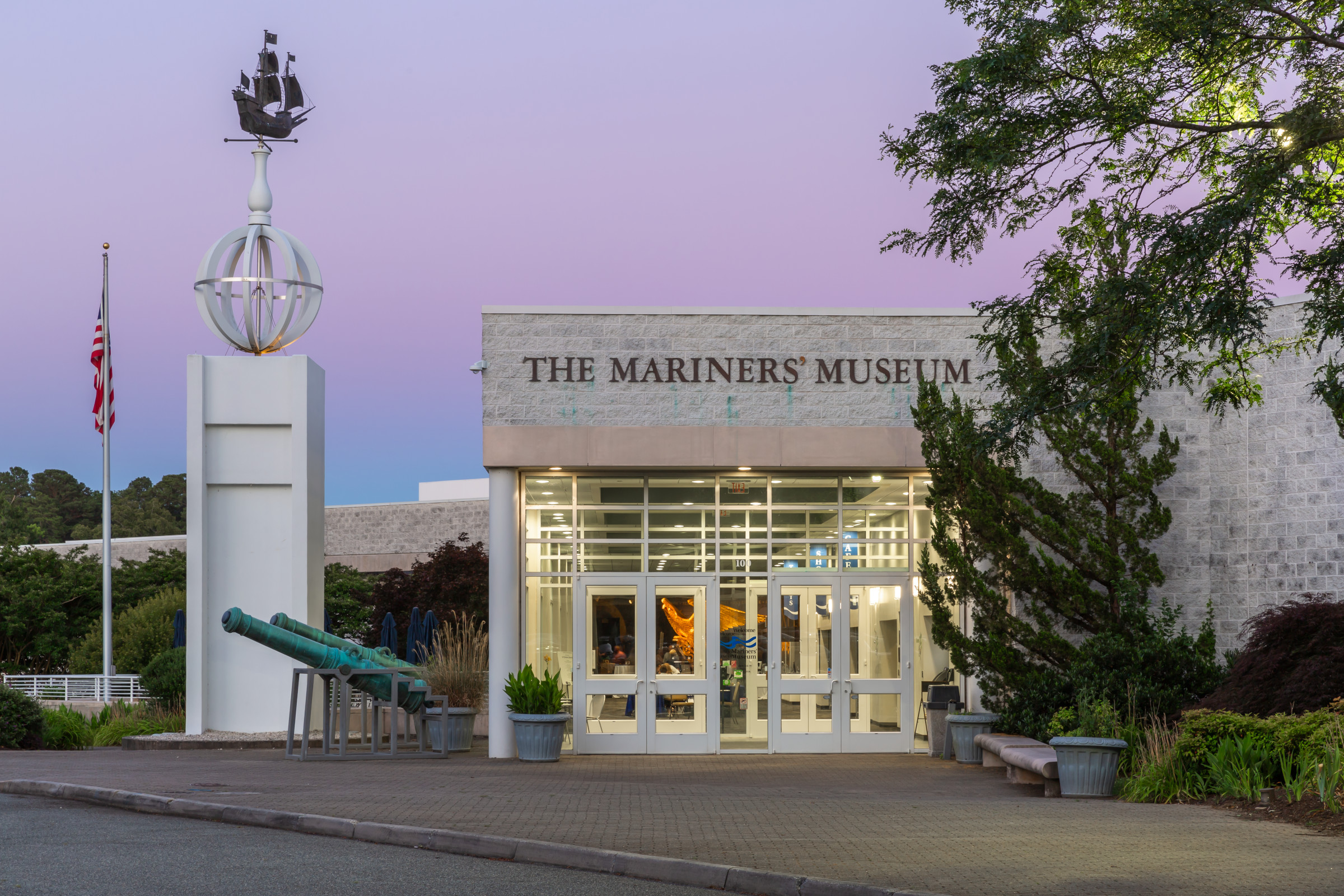 Front Entrance of The Mariners' Museum